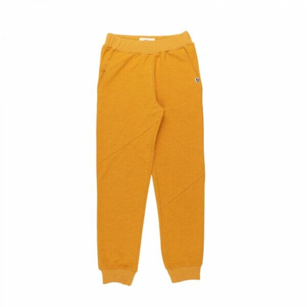 Jogging pants orange blended