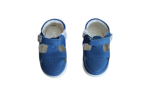 Baby shoes summer blue
