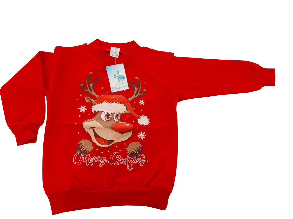 Christmas T-shirt with long sleeves