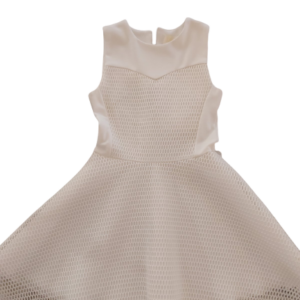 Communion dress in white