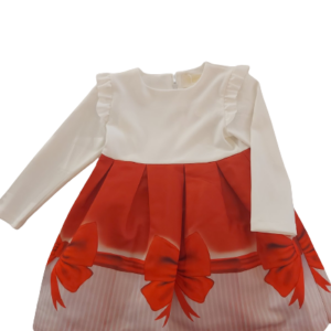 White-red dress