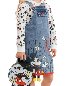 3-delig set(jurk, sweatshirt en tas) Mickey