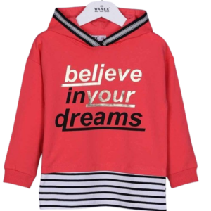 Sweatshirt “Believe in your dreams”