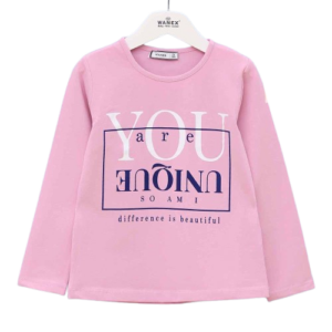 T-shirt lange mouwen “You are unique”