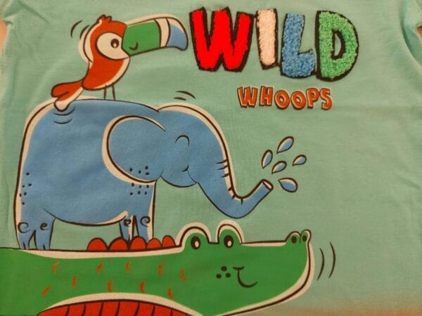 T-shirt met lange mouwen WILD