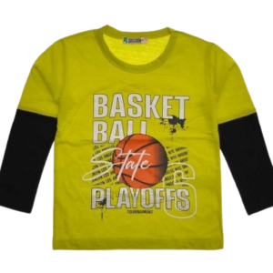 T-shirt lange mouwen “Basketball”