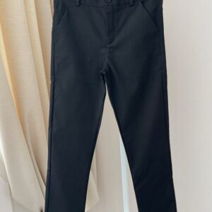 Formele broek voor jongens in donker blauw